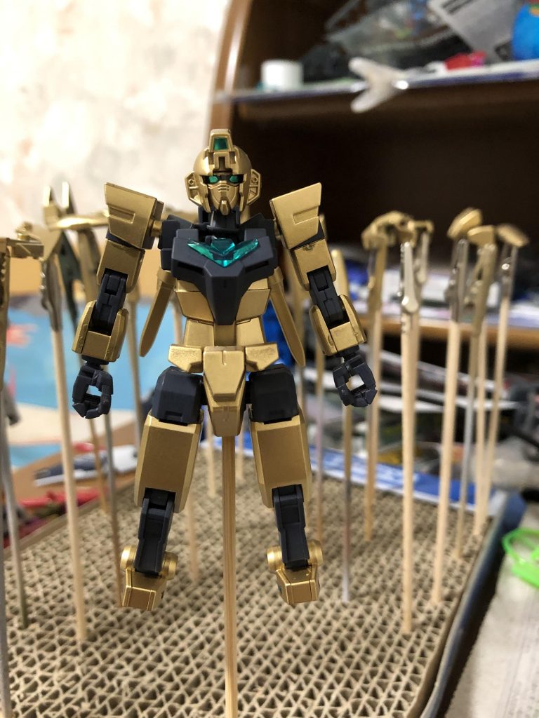 進捗その1
ホントはコア部分完成してから撮影しようと思ったのですがこの段階でトップコートが切れて作業中断となりました。ホンット自分の計画性のなさに呆れます。