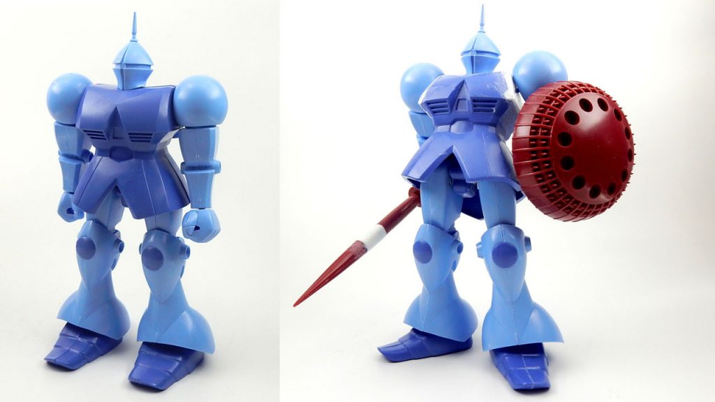 素組みと改造後