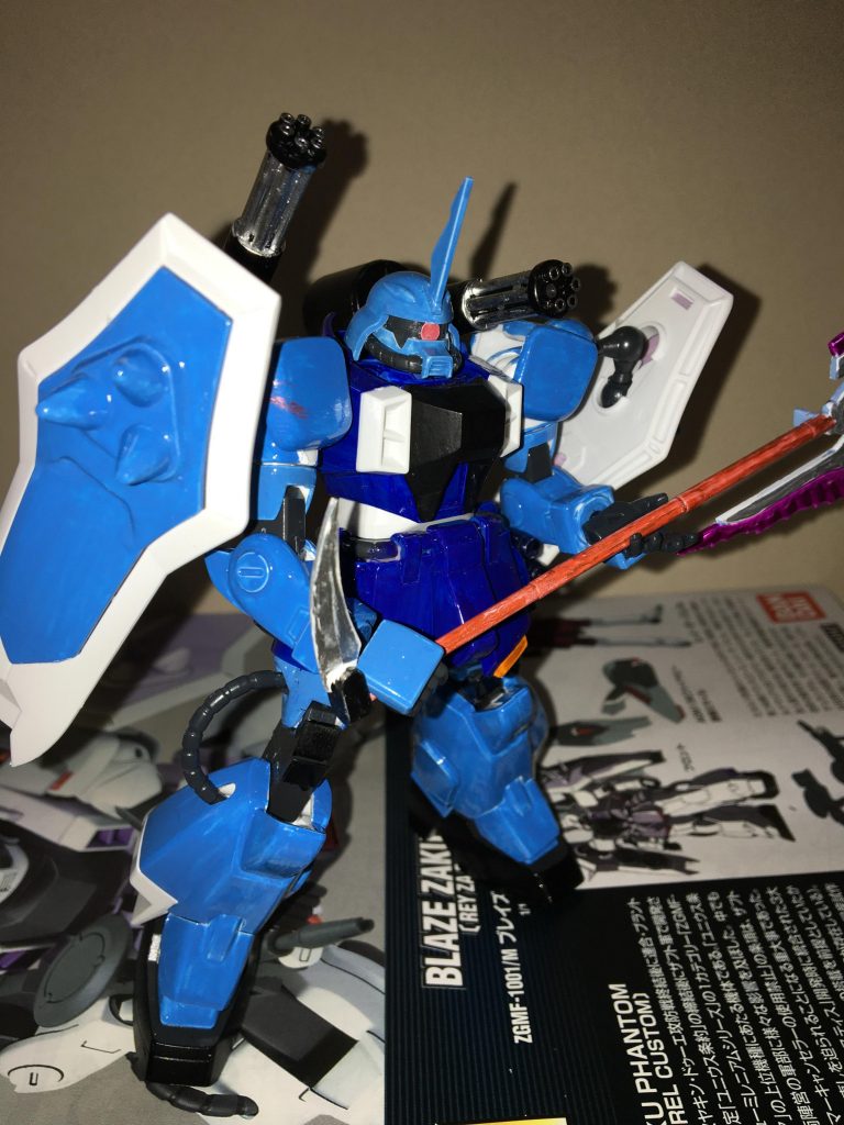 HGスラッシュザクファントム–2枚目/制作者:ガンプラ作るアライさん