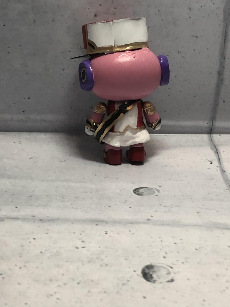 後ろは割と適当にぱぱっと済ませました
表面頑張ったしこれくらいの手抜きはいいかなって...