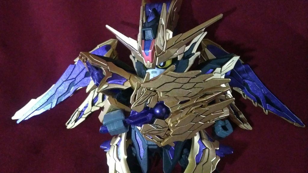 三国創傑伝 諸葛亮フリーダムガンダム Ver. Darkness–3枚目/制作者：@hsuntoy