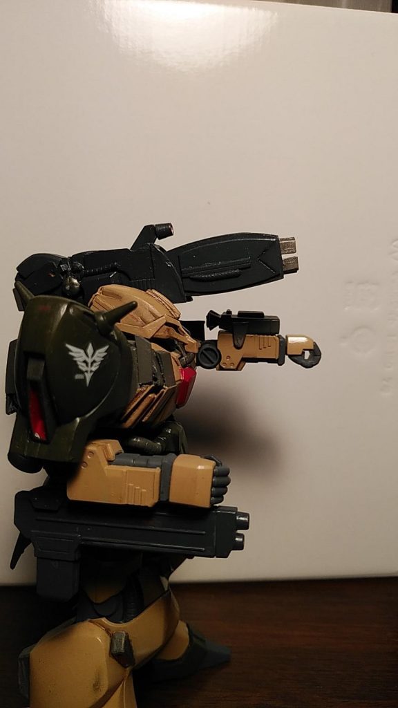 ほぼガルスJのパーツでキャノンとバックパックつくり。