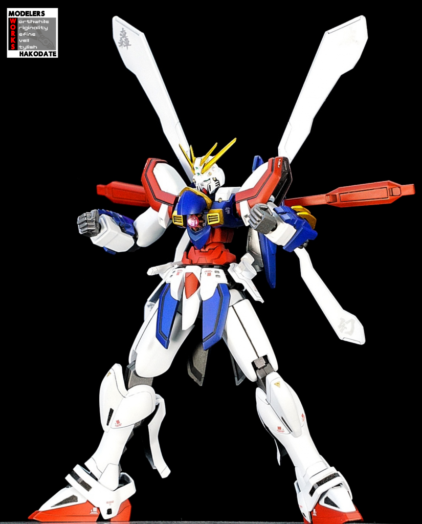 胸のマルチプライヤーもMGのジュエルシール。腰は他のモデラーさんを参考に、ディナイアルから持ってきました。