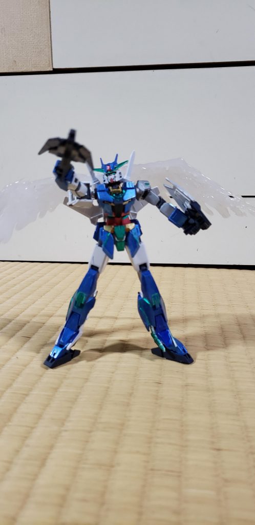 銃を構えてるシーン