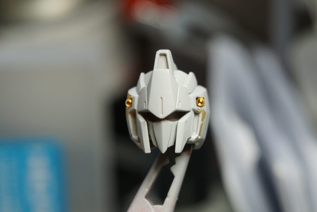 頭部のバルカン部分