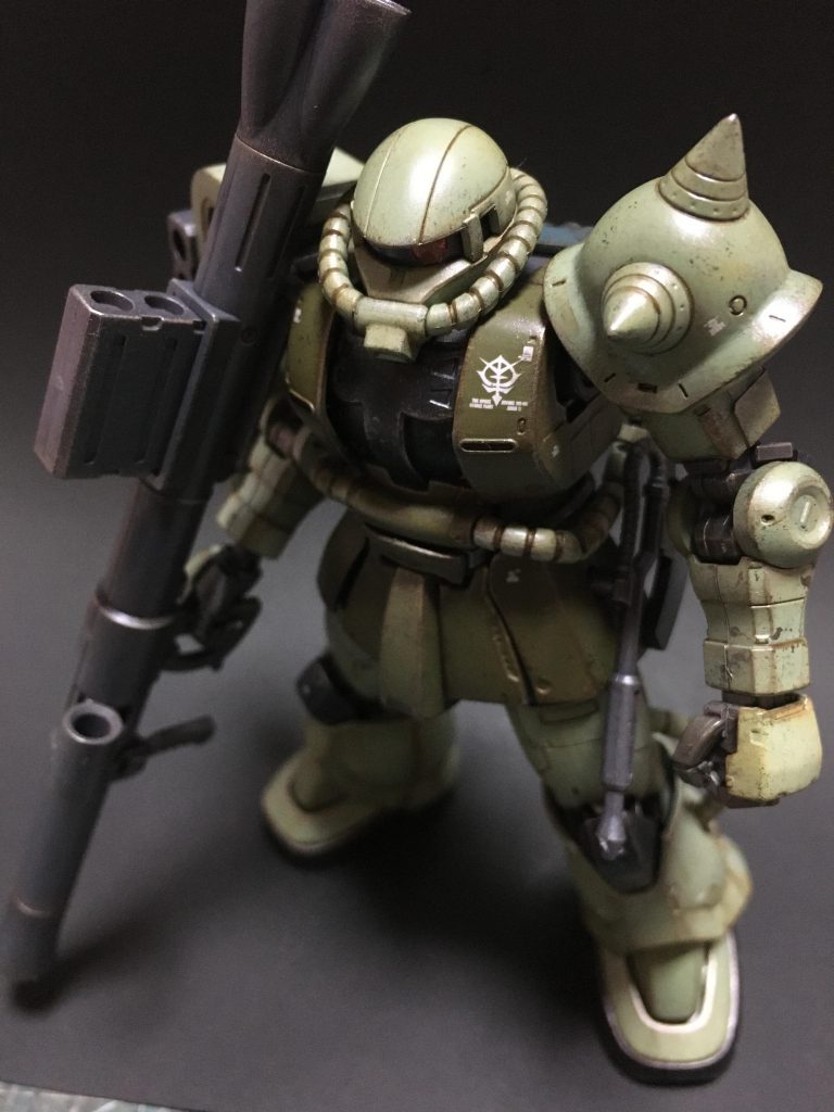 HG オリジン　ザク–2枚目/制作者：ラル大尉