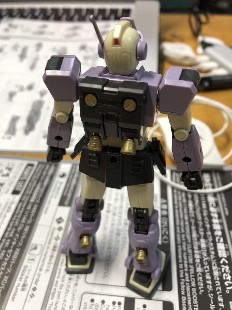 HG 1/144 ジム・インターセプトカスタム(フォロゥ・ブースター)–7枚目/制作者：いま