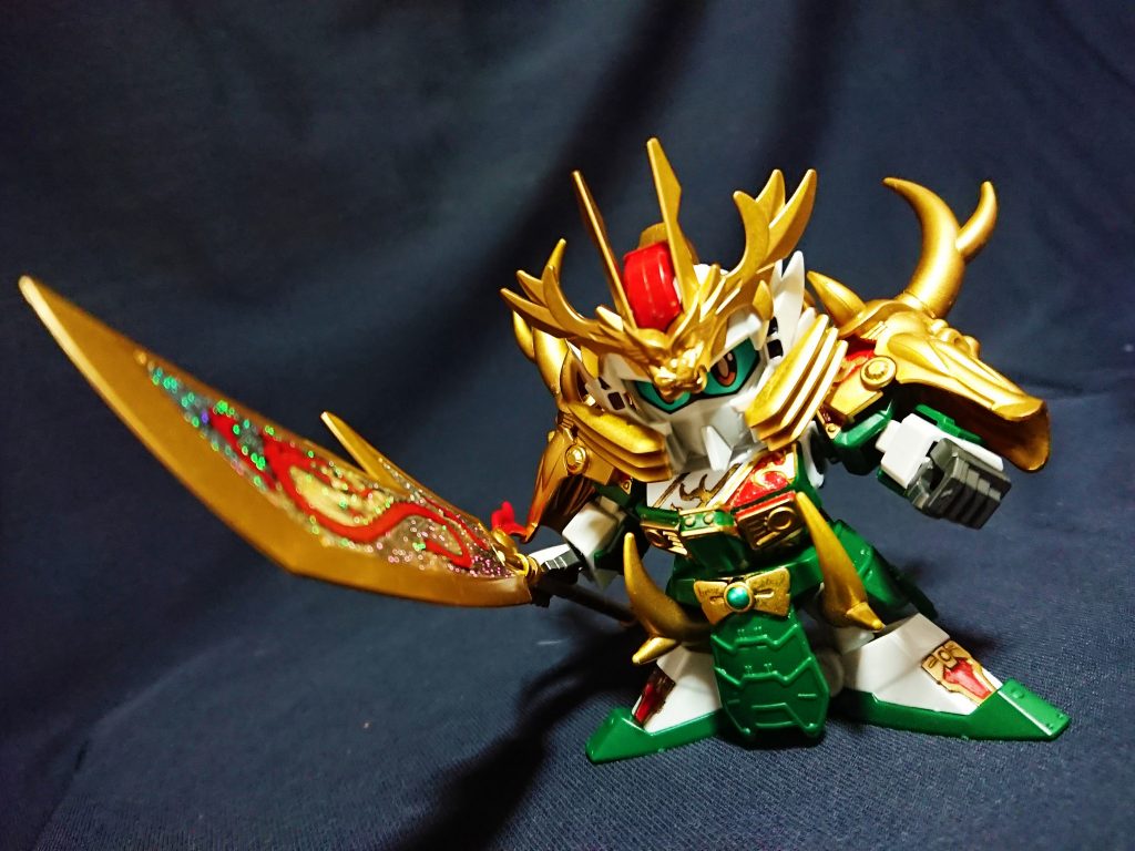 関羽を強化したので関平も…ということで制作しました。
S→Ex-Sは形状自体は大幅な変更が少ないため、関平での再現も派手になりすぎず、まさに成長した姿を予想しました。