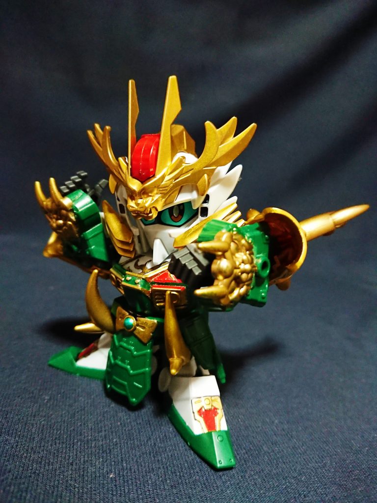 劉備達と共に行動する中で関羽の息子(義子)となり、そして出会った頃よりも性格や物腰も落ち着き大人へと成長した姿。
輝鱗牙と鬼鋭爪を武器に周倉と共に関羽の背を守る。