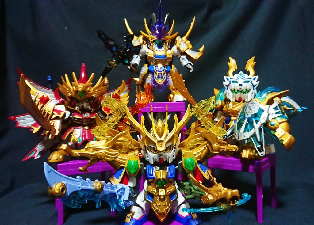 一年越しにやっと強化四候を揃えることができました。
そしてガンスタへの投稿もこれで100体目となりました。
SDガンダムばかりですが、自分でもここまで制作を続けるとは思ってもみませんでした。
いつも見ていただける方へ大変感謝しています。
次は200体投稿を目指してこれからも制作を続けていきます!