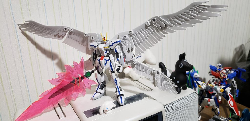 武装はシナモセイバー感情をセイバーに乗せることにより大型のビーム刃が展開される。その時の感情により能力も威力も変わる