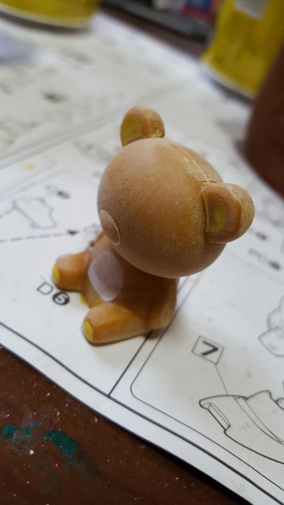 リラックマのほうもリペイントです!