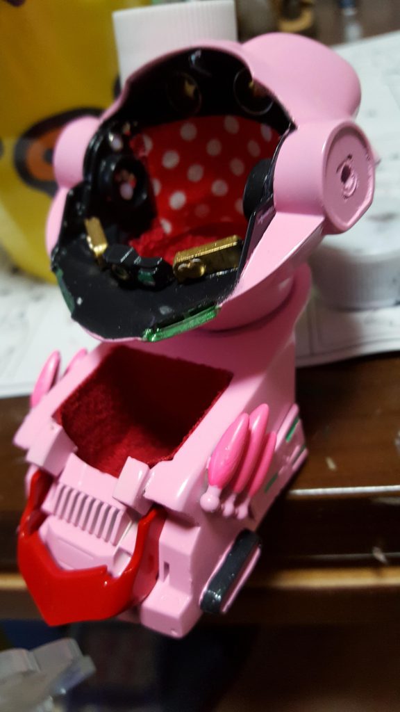 塗装終了後コックピットの仕上げ❗