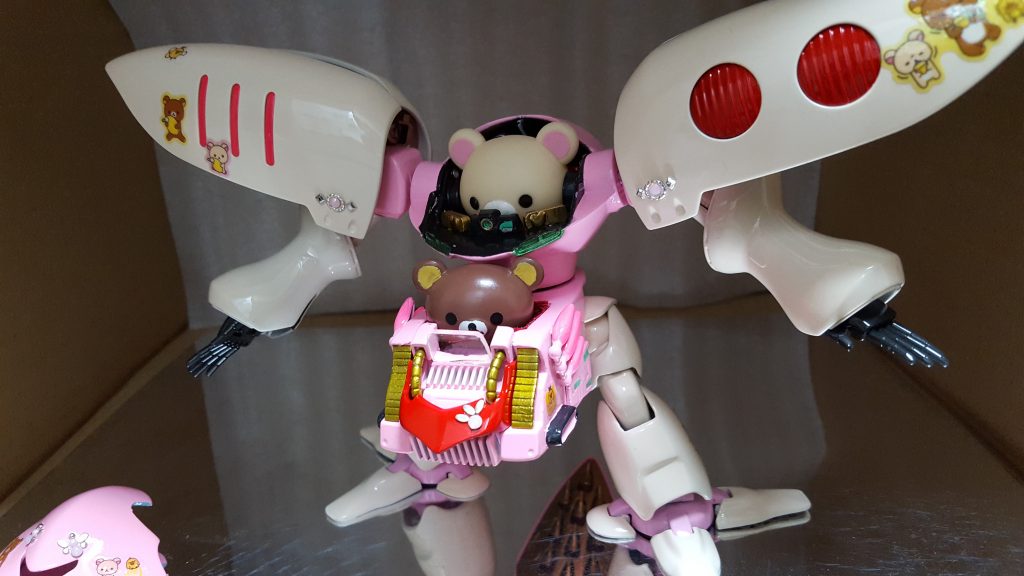 ご覧の通り、メインパイロットはコリラックマ、サポートはリラックマです(笑)