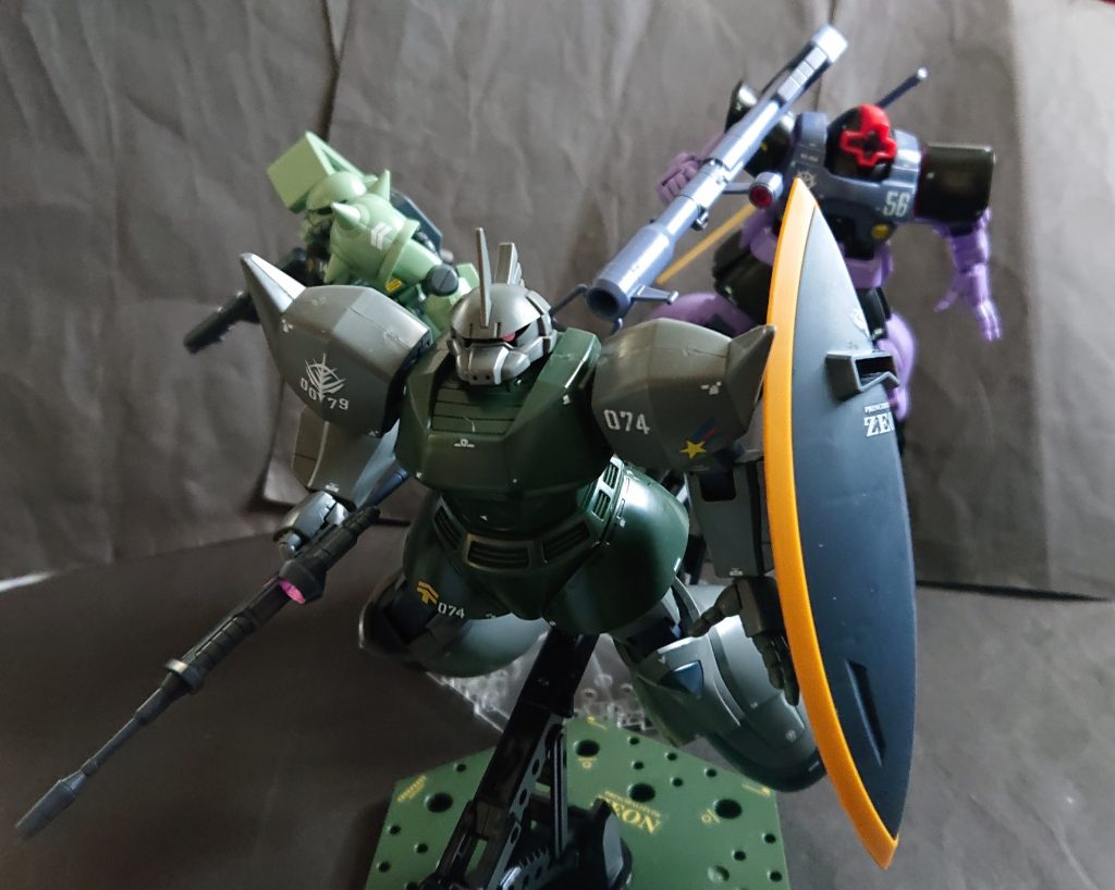 オマケ
3機並べると凄い...これぞジオンの精神(笑)