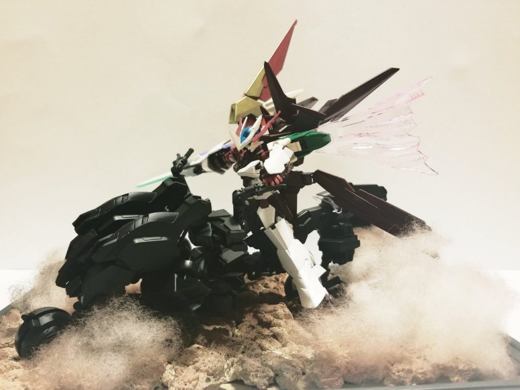 バイクにのせてみたり。
専用の乗り物とかいいっよね。出来れば合体したい。そんな技術はない。いつかほしい。