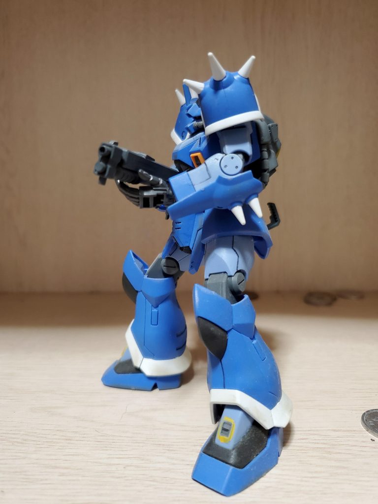 諸事情により手の甲の部品は外しております。(付け替えるのを忘れていました。)