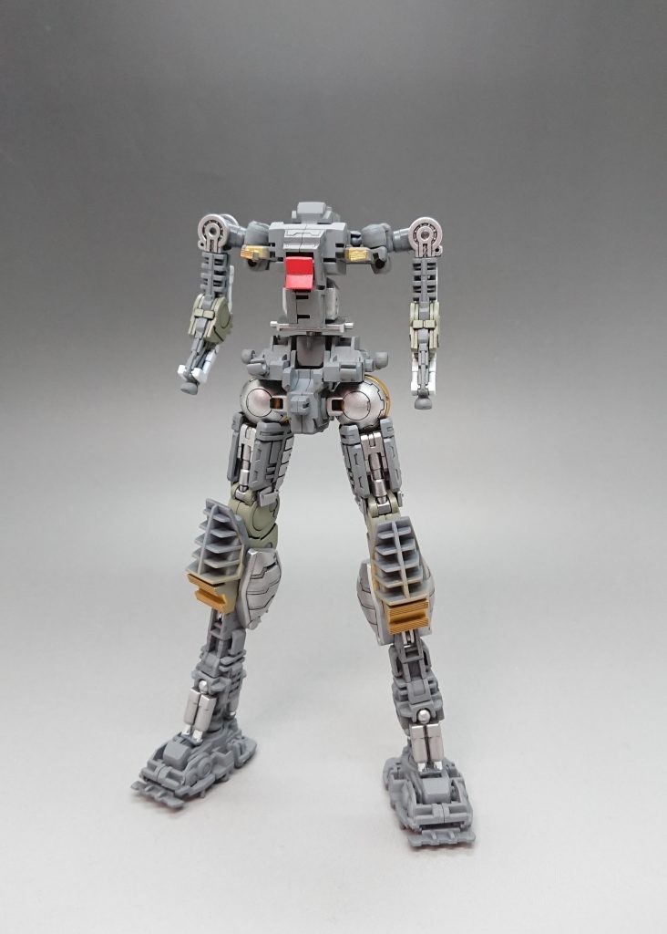 フレームも頑張って塗りました。でも殆ど見えない…