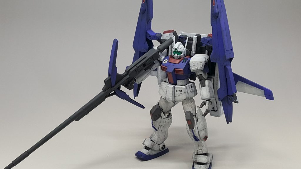 フロントショット(●´ω｀●)
ロングライフルがデカすぎて写真に収めるの大変だわ…(；^ω^)