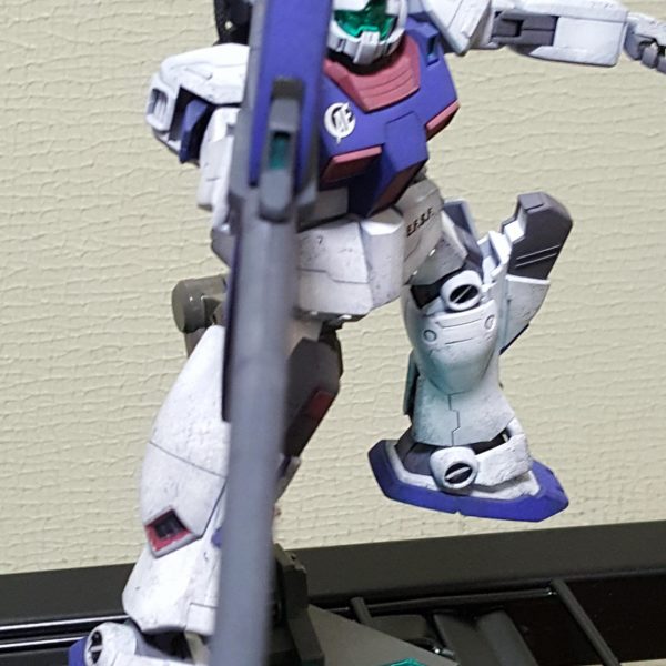 hguc 126  ジムスリー　(ロングライフル装備)