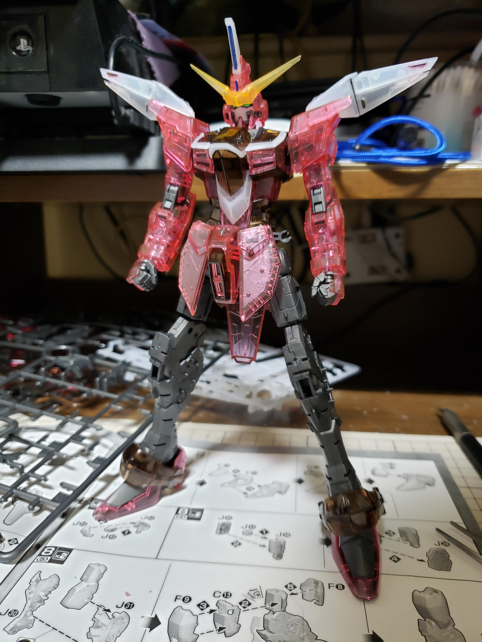 ジャスティスガンダム [クリアカラー] MG 1/100