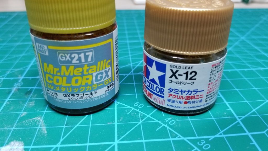 使用した塗料です。何かの参考になれば嬉しいです。(　・ω・)
