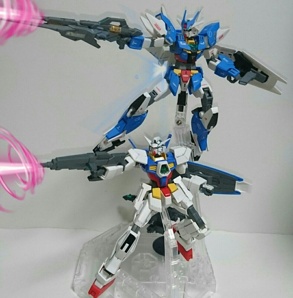 *二機同時にドッズライフル*
アースリィの方はドッズライフルでは無いけど