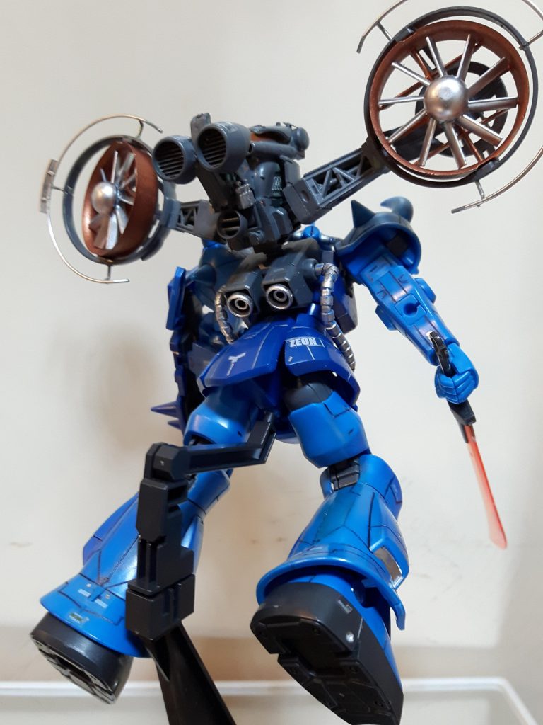 作っておいてなんですがこのプロペラじゃ飛べなそうですよね(笑)