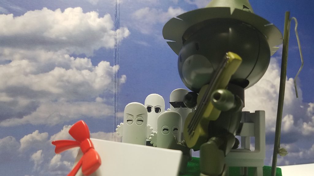 ムーミン谷のスナフキッガイとニョロローズ–3枚目/制作者：リュウナイト