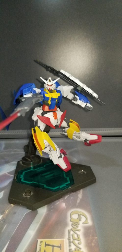 一応、ビームライフルの発射状態もできるようにしてあります。
ポーズださすぎか？