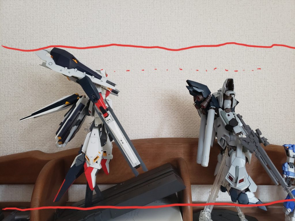 シナンジュスタインと背比べ