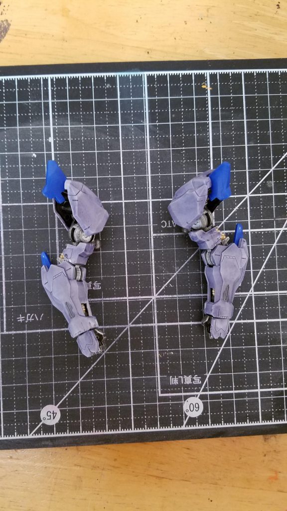 艶消ししてからの、
リアルタッチマーカー塗りたくって
メラミンで擦る🎵