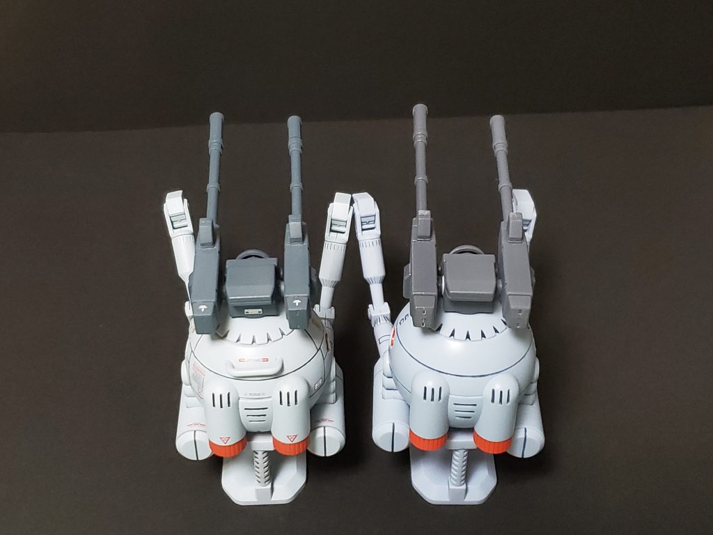 リアショットは丸プラ棒、デカール、塗装による差が良くわかりお気に入りの眺めです!