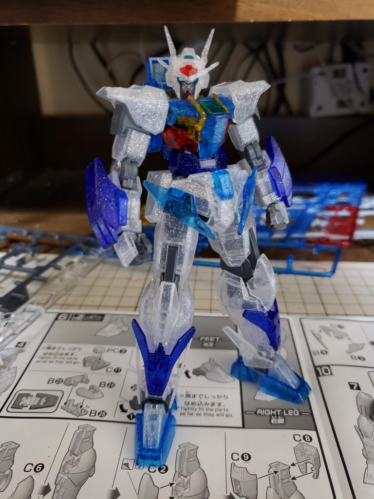 HG ダブルオースカイ〈ダイブイントゥディメンションクリア〉–4枚目/制作者：はんしん