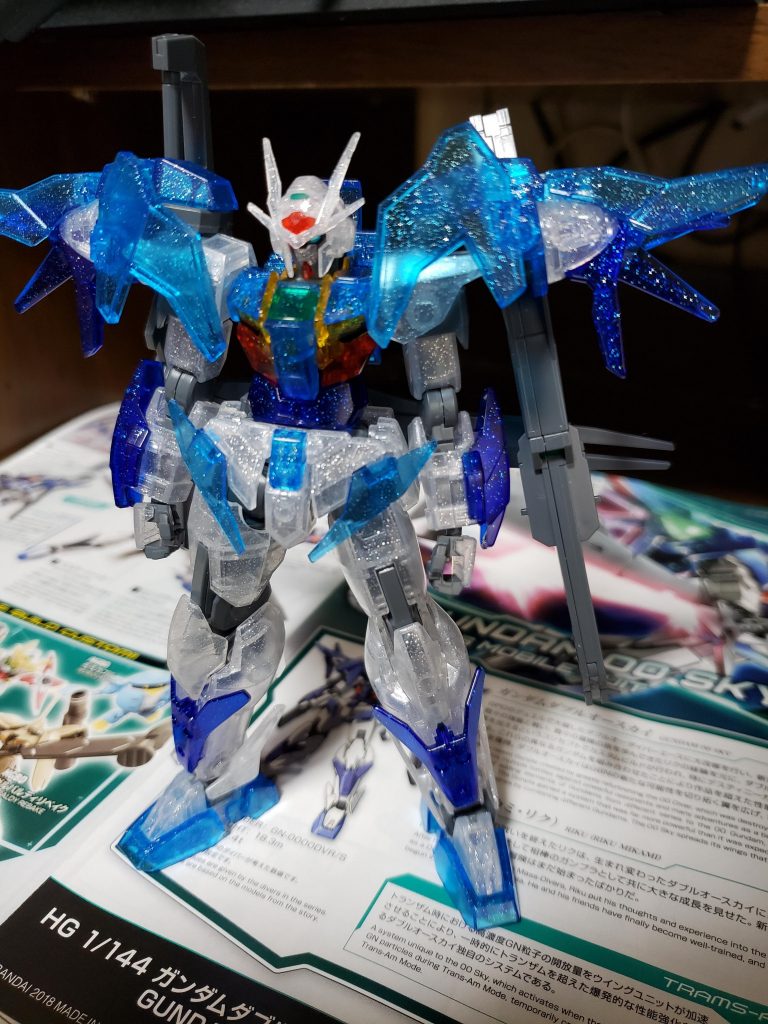 HG ダブルオースカイ〈ダイブイントゥディメンションクリア〉–5枚目/制作者：はんしん