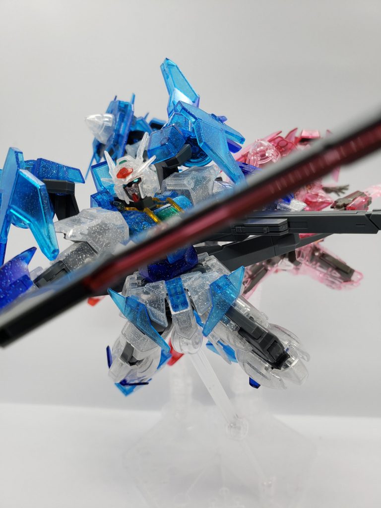 HG ダブルオースカイ〈ダイブイントゥディメンションクリア〉–3枚目/制作者：はんしん