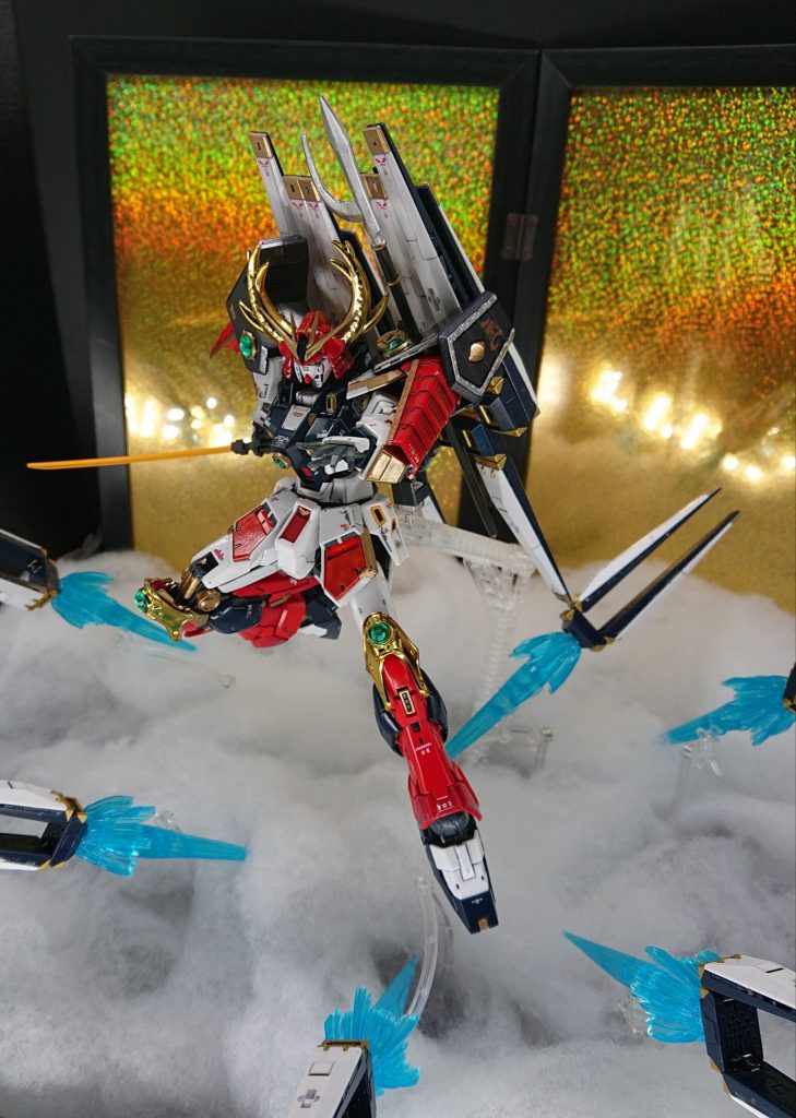 【武器 扇子龍(ファンネル)】
RGνガンダムのために売ってる？ジェットエフェクトを使ってます。