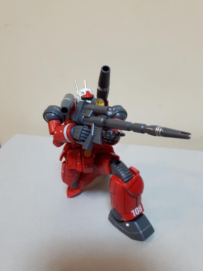 初めてガンキャノン作りました。よく動きます✨