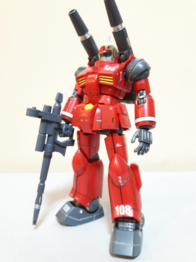 今回もミキシングなしキットのままスジ彫り一部塗装デカールのみで仕上げました。