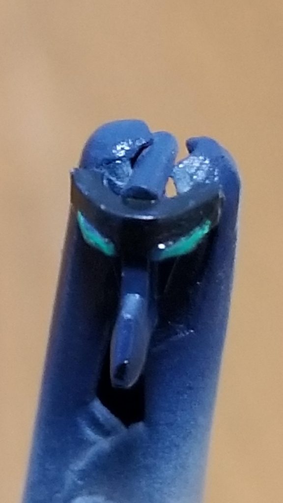 目もしっかり筆塗り(๑•̀ㅂ•́)و✧