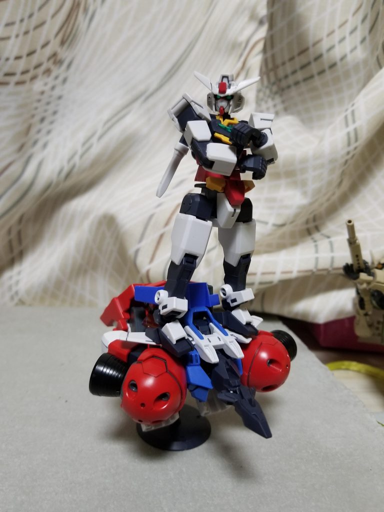 アーマーの支援時はこの様になってます
追加スラスターによりアースリィアーマー以上の
スピードを出せます