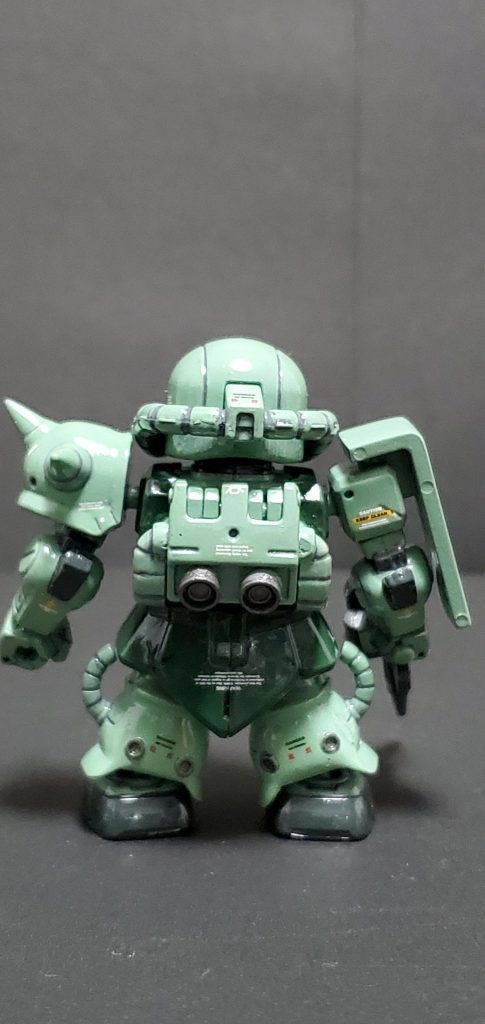 ふくらはぎ、パテ処理しました。