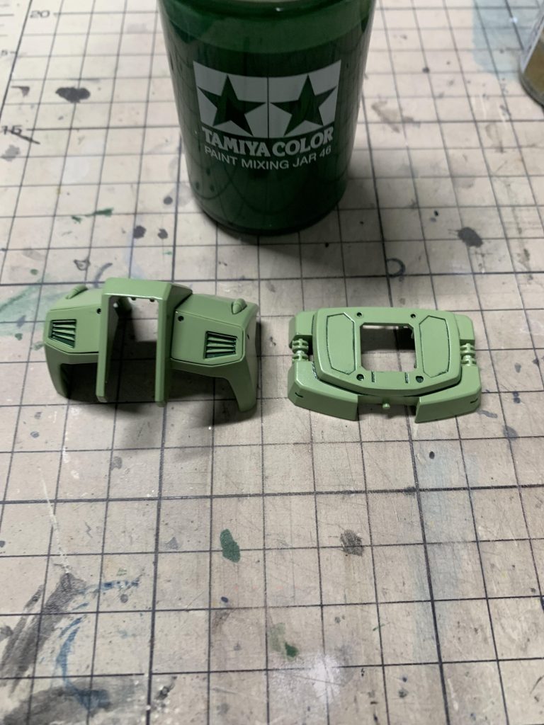 スミ入れ。グリーンでも問題ありません。