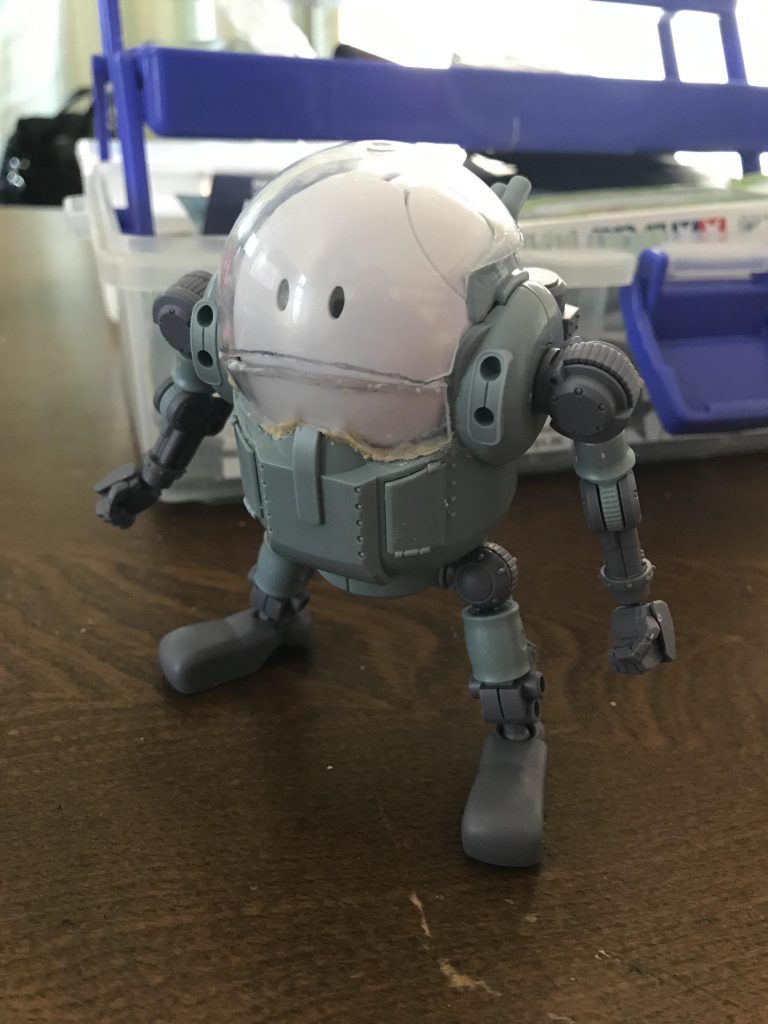 ガチャのカプセルを付けたはいいけど、全くの無計画でした。