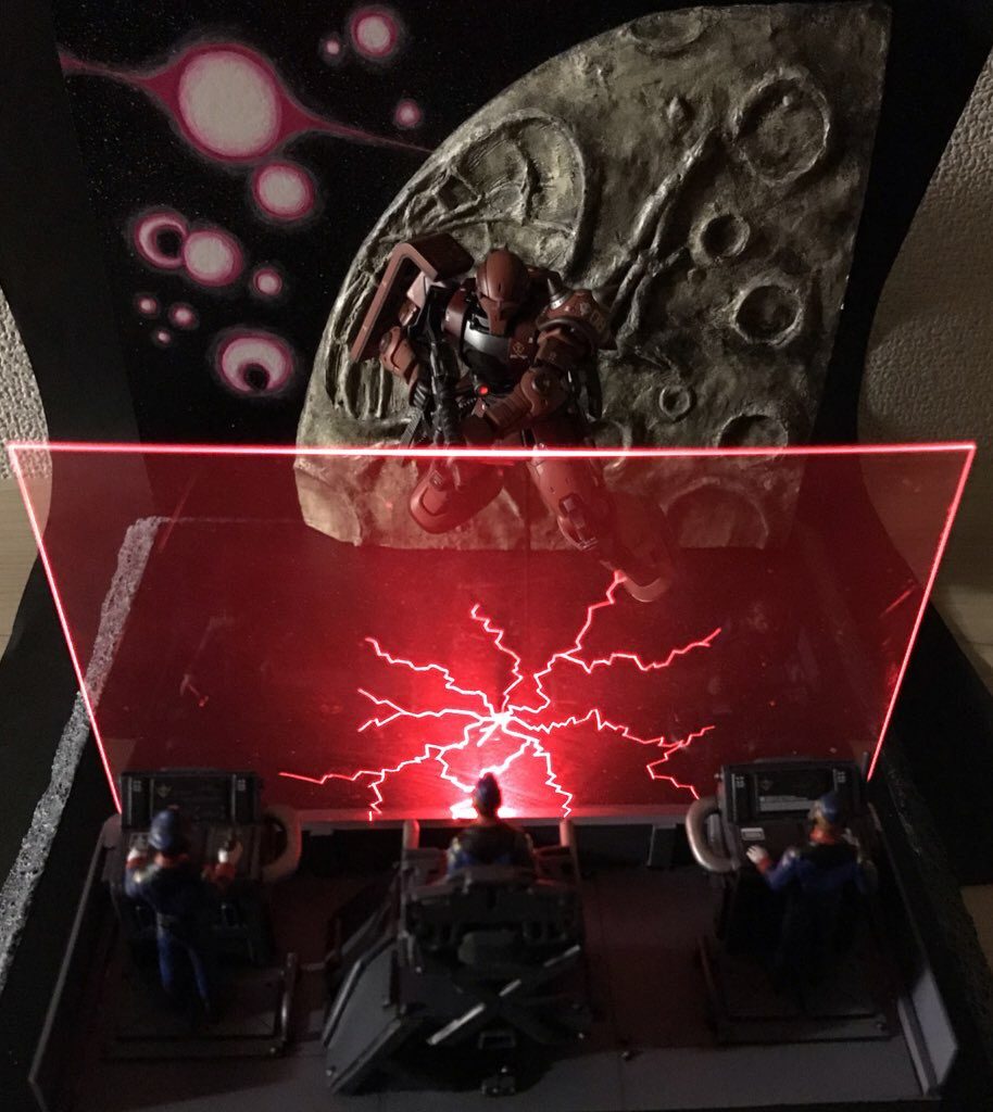 お気に入りの写真です。暗いと電飾の効果がはっきりと出ます。