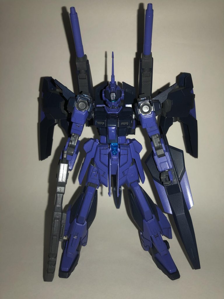 正面から。
何とか自立出来ました