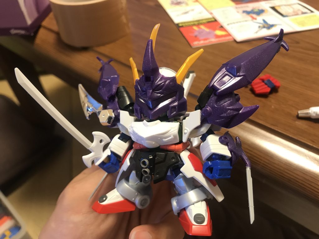 とうとう七人の超将軍、全員完成!!!!めちゃくちゃ嬉しい!!!!SD に興味のない方には伝わらないかもしれないですが、満足感が半端ないです!七人+飛駆鳥を並べては、家でニヤニヤしてます(笑)次はいよいよこの七つの閃光結晶をつけちゃいましょうか…?最後までご覧頂きありがとうございました。