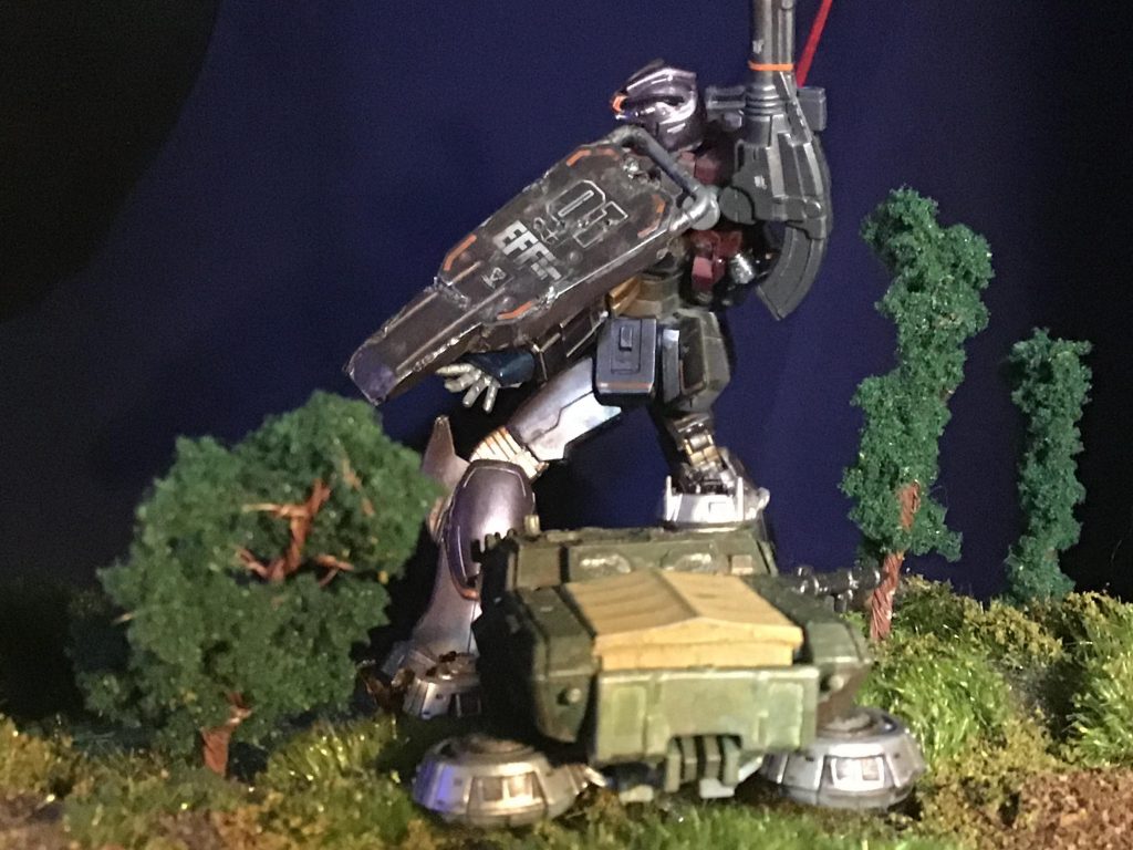 UC0080 1.2 1年戦争終戦翌日　連兵「もう、戦争は終わったのよ！　貴方達が闘う必要は無いわ！」–6枚目/制作者：sora