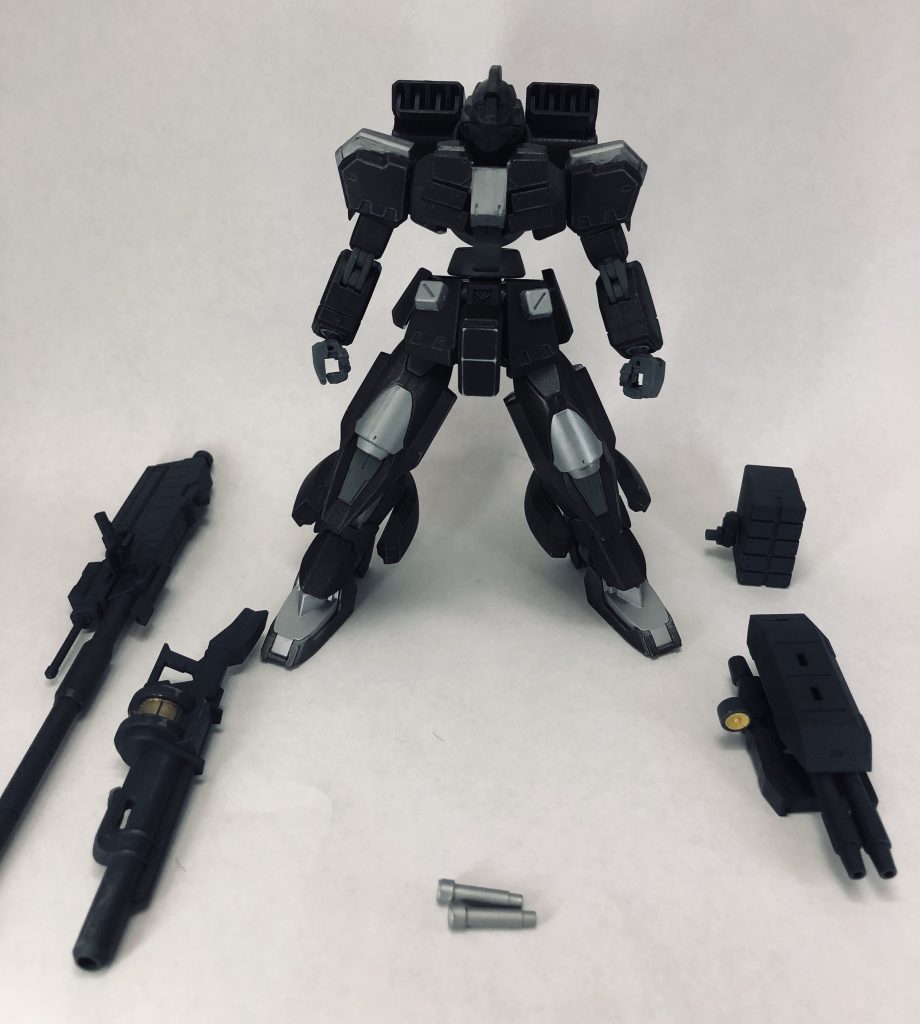 武装を並べて
やりたくなる構図でしたので