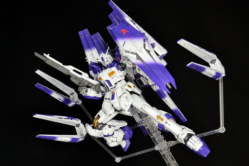 RG νガンダム ダブル・フィン・ファンネル装備型–6枚目/制作者:アイン